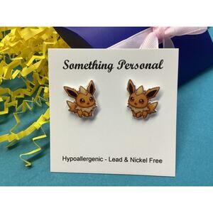 Jolteon - Pokemon Inspired Earrings - Eeveeolution - Each Pair is Gift Boxed